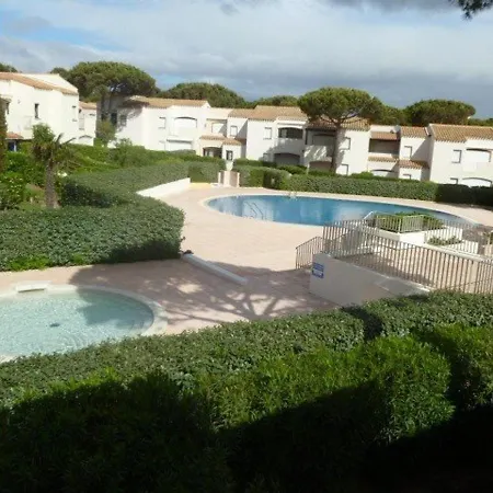 Apartment T3 Avec Terrasse, Piscine, Tennis Et Parking Prive A 100m De La - Fr-1-607-1