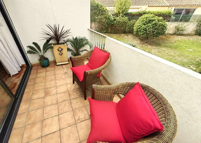 아파트 T3 Pour 6 Pers, Terrasse, Proche - Fr-1-607-1 아그